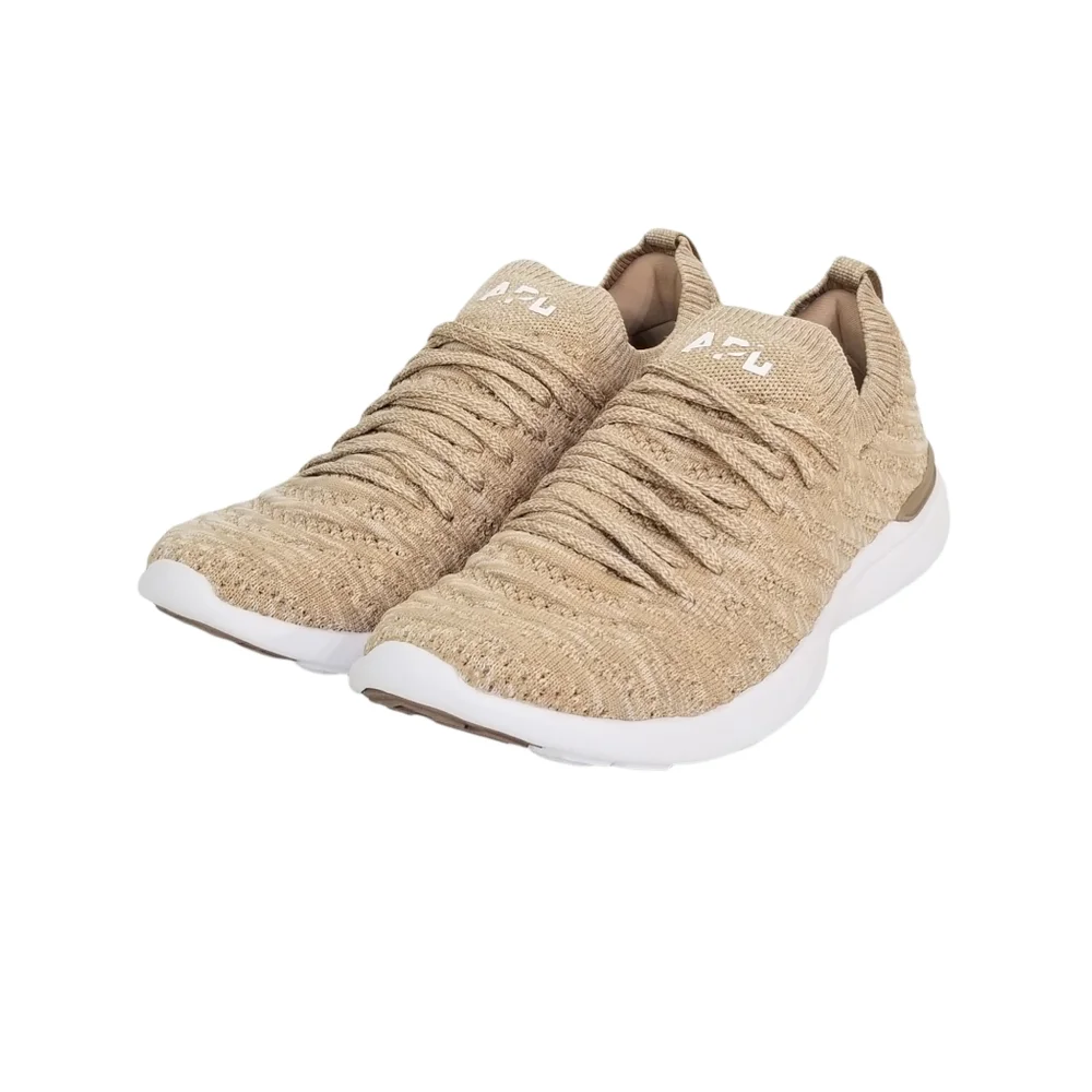 APL Techloom Wave Sneakers In Caramel Almond Melange Womens Size 6.5